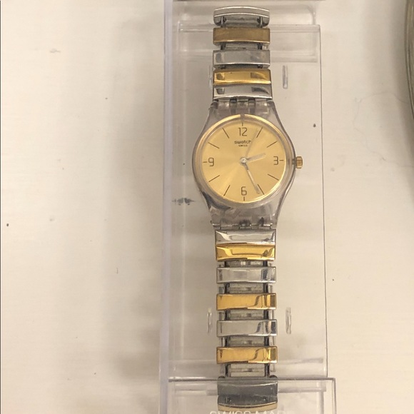 Gold Silver SWATCH WATCH - Picture 9 of 13